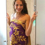 Частная эротика девушки в душе